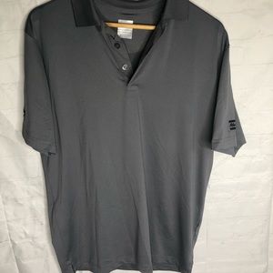 CALLAWAY Men's Size Small Opti-Dri Gray Polo Golf Short Sleeve Shirt Performance